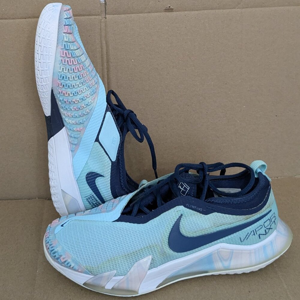 Nike Court React Vapor Nxt Glacier Ice Midnight N… - image 3